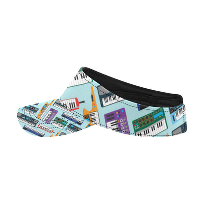 Synthesizer Pattern Print Design 02 Unisex Sun Visor