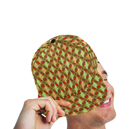 African Classic Print Pattern Snapback Cap