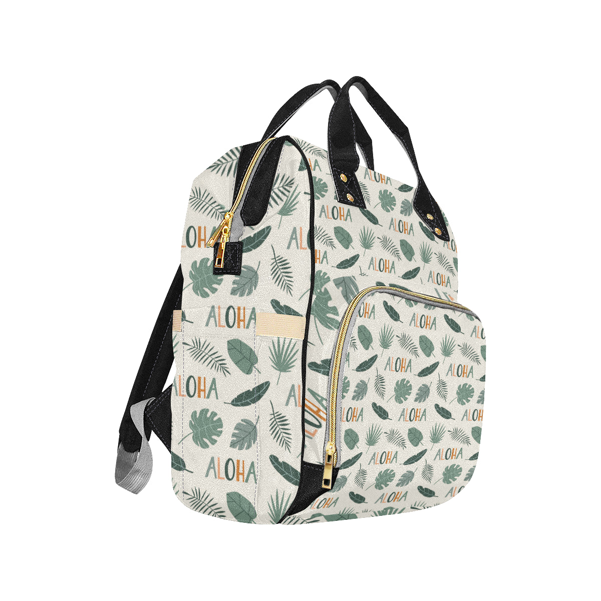 Aloha Hawaii Pattern Print Design 05 Diaper Bag Backpack