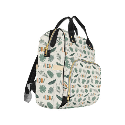 Aloha Hawaii Pattern Print Design 05 Diaper Bag Backpack