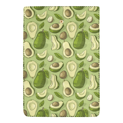 Avocado Pattern Print Design AC03 Women's Trifold Wallet