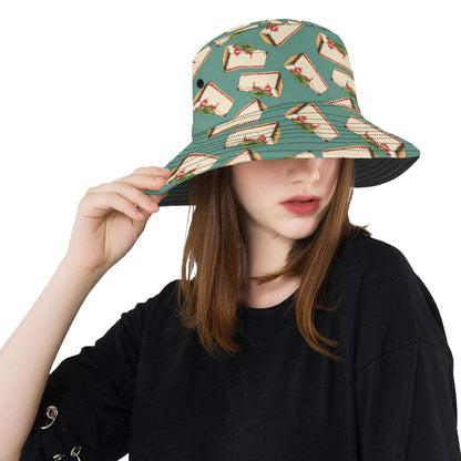 Cheesecake Pattern Print Design CK02 Unisex Bucket Hat