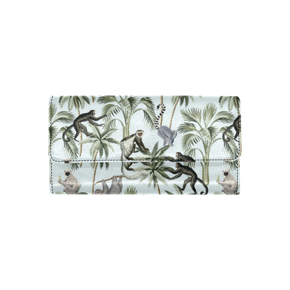 Rainforest Pattern Print Design RF04 Women's Trifold Wallet