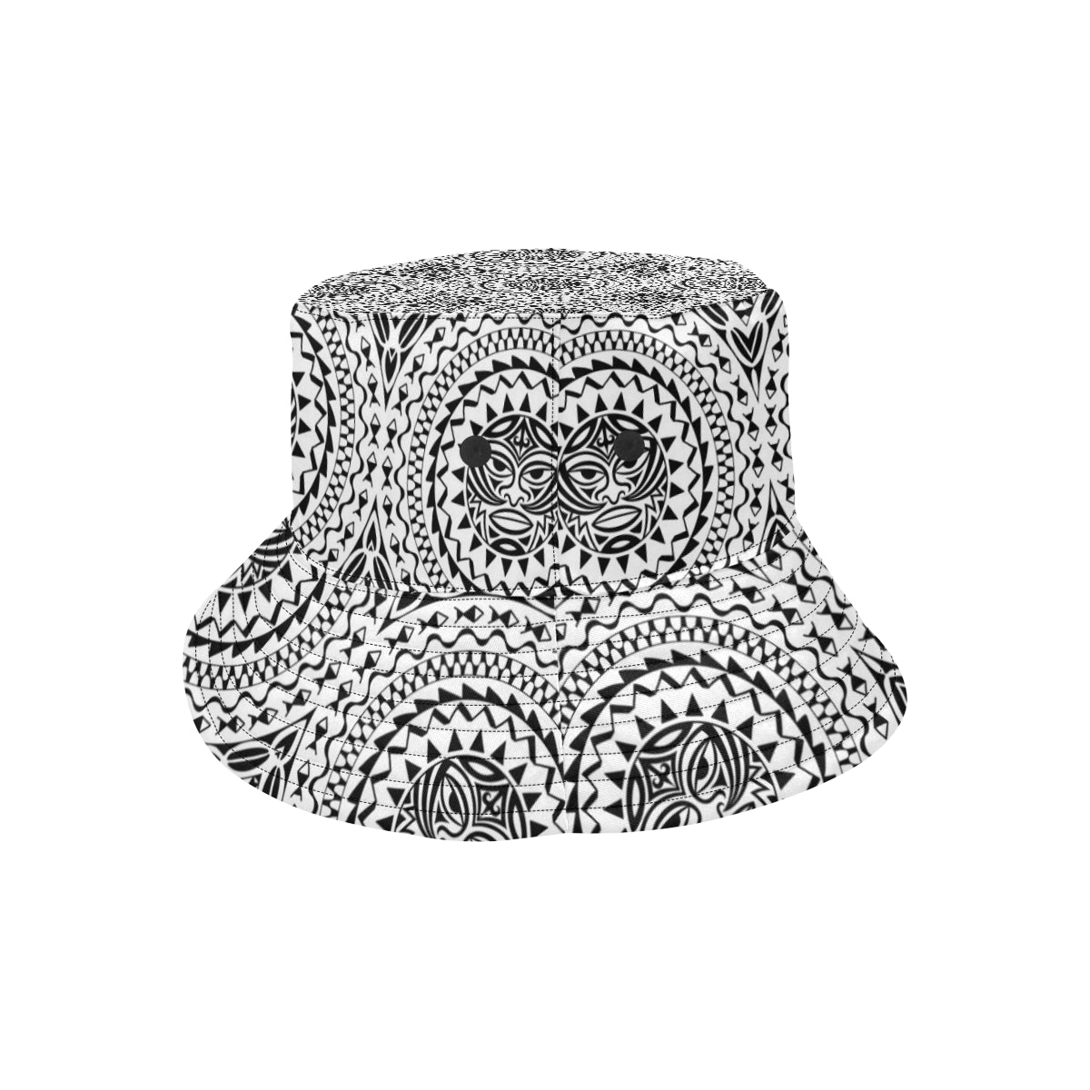 Polynesian Tribal Mask Unisex Bucket Hat