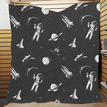 Space Pattern Premium Quilt