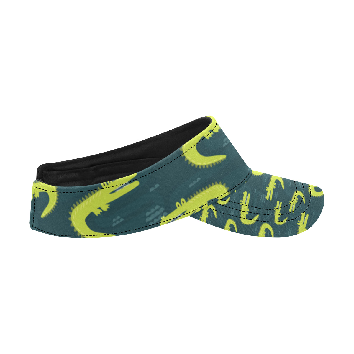 Alligator Pattern Print Design 03 Unisex Sun Visor