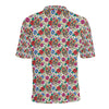 Sugar Skull Colorful Themed Print Men Polo Shirt