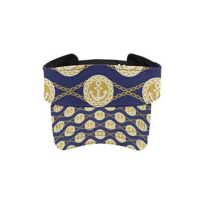 Anchor Luxury Pattern Unisex Sun Visor
