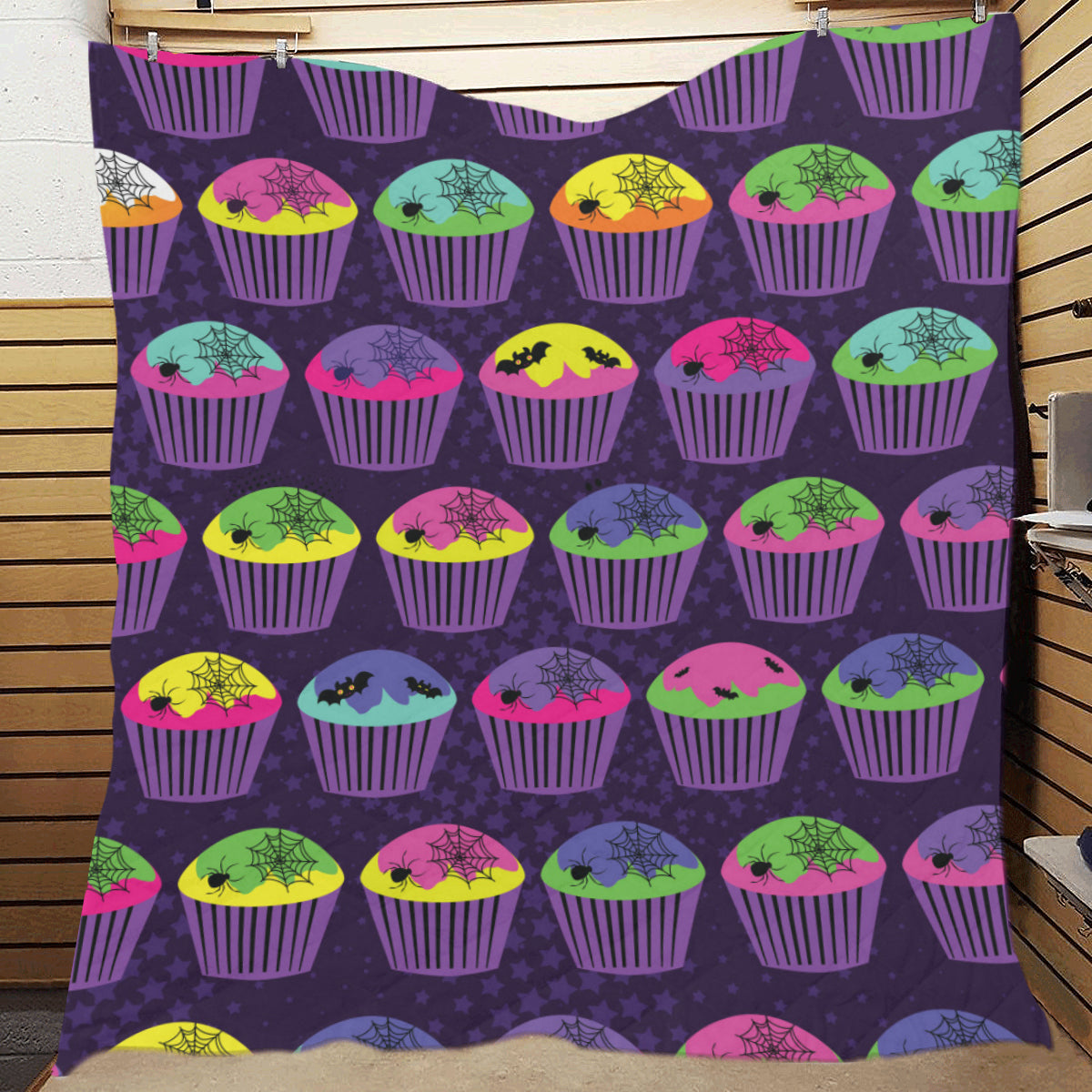 CupCake Halloween Premium Quilt