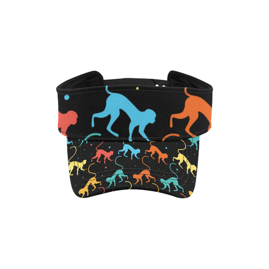 Monkey Pattern Print Design 01 Unisex Sun Visor