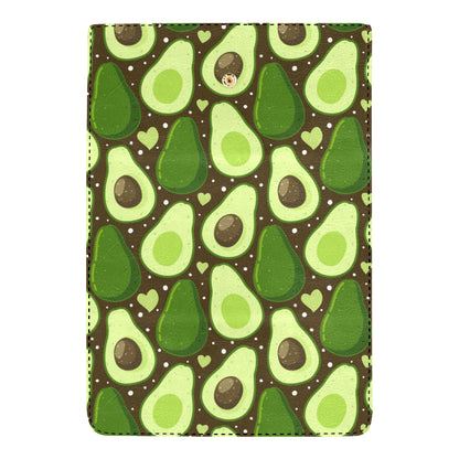 Avocado Pattern Print Design AC04 Women's Trifold Wallet