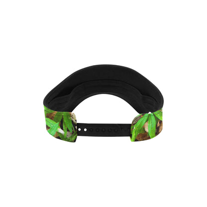 Camouflage Realistic Tree Fresh Print Unisex Sun Visor