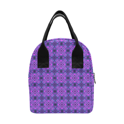kaleidoscope Pattern Print Design Insulated Lunch Bag