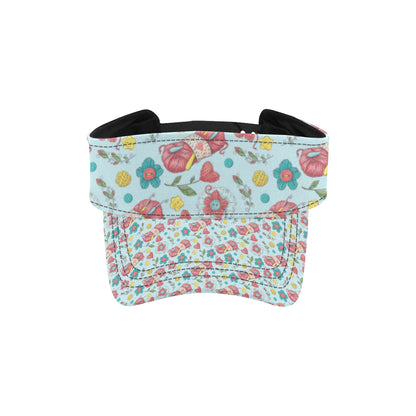 Crochet Pattern Print Design 01 Unisex Sun Visor