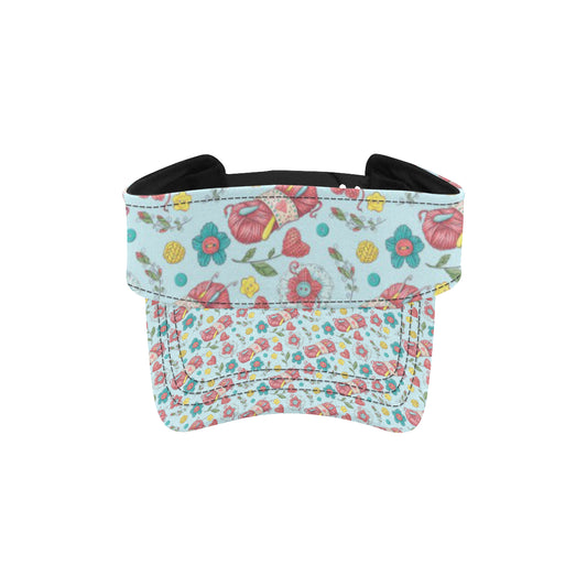 Crochet Pattern Print Design 01 Unisex Sun Visor
