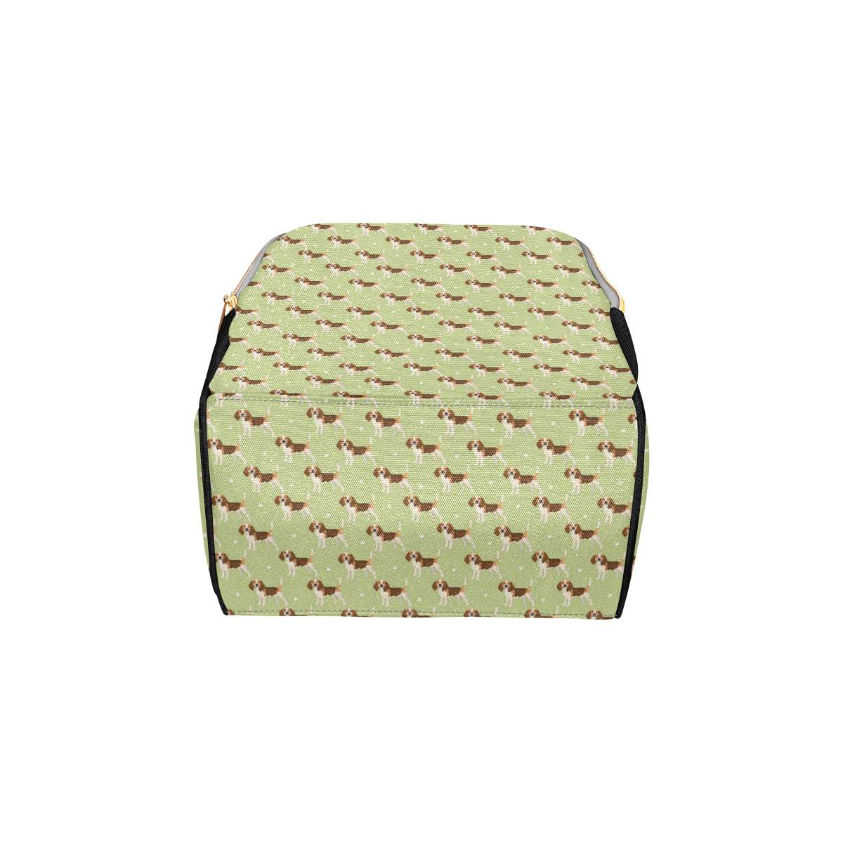 Beagle Pattern Print Design 07 Diaper Bag Backpack