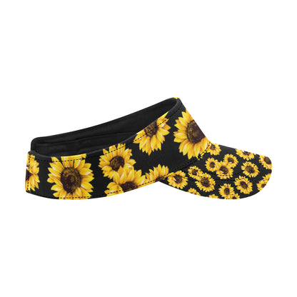 Sunflower Pattern Print Design SF05 Unisex Sun Visor