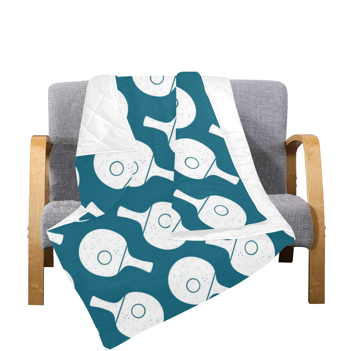 Ping Pong Pattern Print Design A02 Premium Quilt