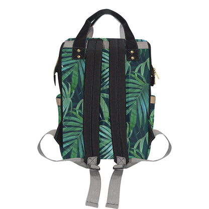 Tropical Flower Pattern Print Design TF011 Diaper Bag Backpack