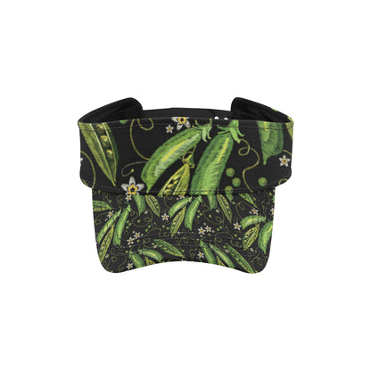 Peas Pattern Print Design A02 Unisex Sun Visor