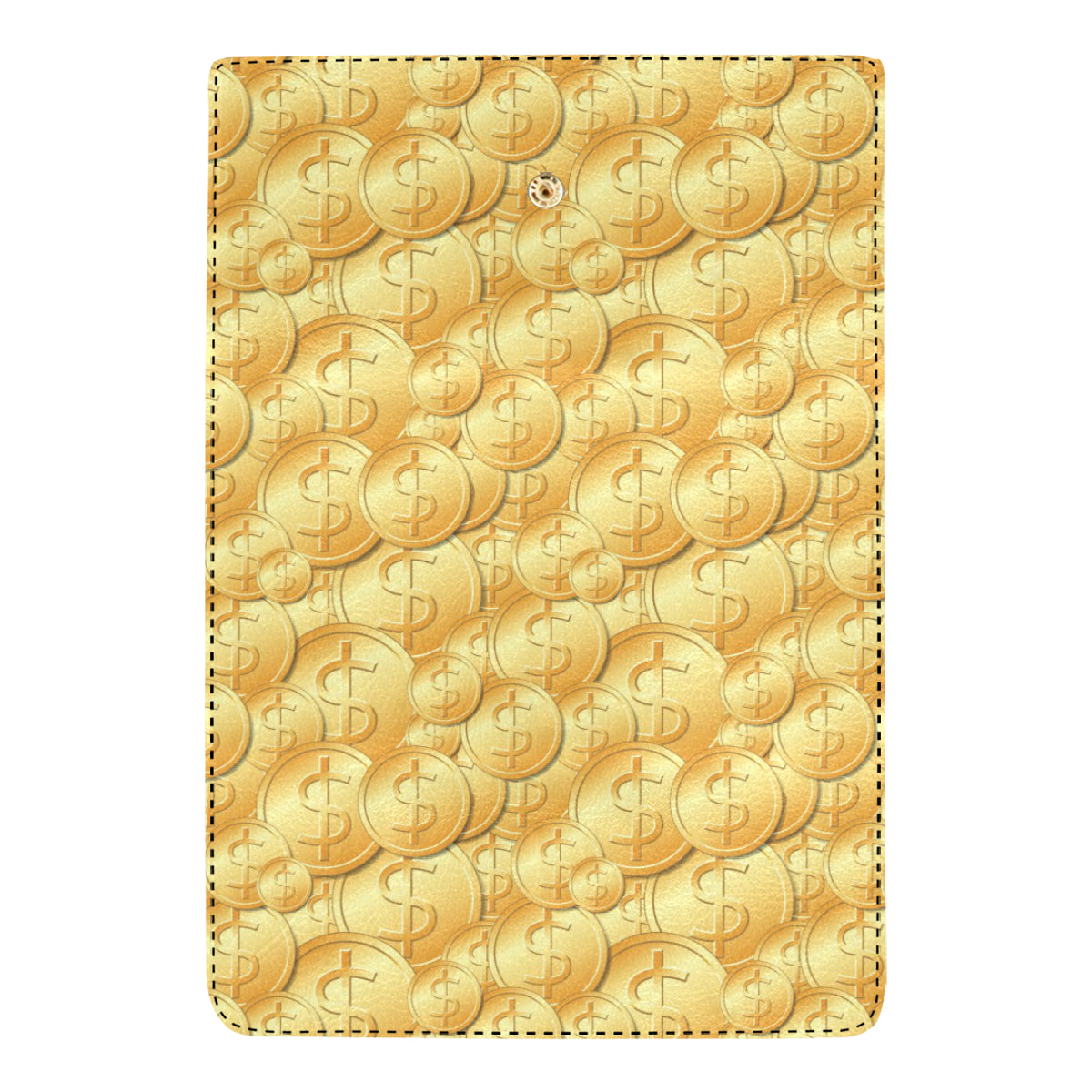 Dollar Pattern Print Design DO03 Women's Trifold Wallet