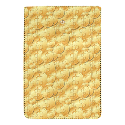 Dollar Pattern Print Design DO03 Women's Trifold Wallet