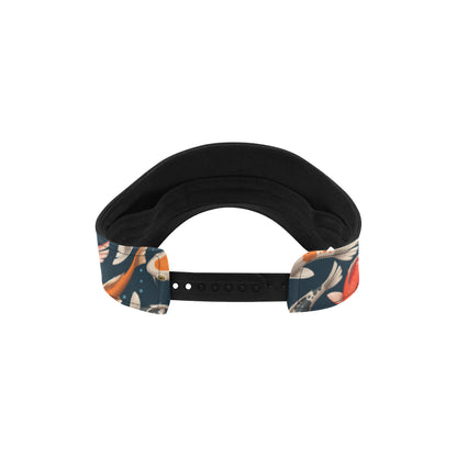 Koi Carp Cute Design Themed Print Unisex Sun Visor
