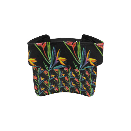 Heliconia Pattern Print Design HL04 Unisex Sun Visor
