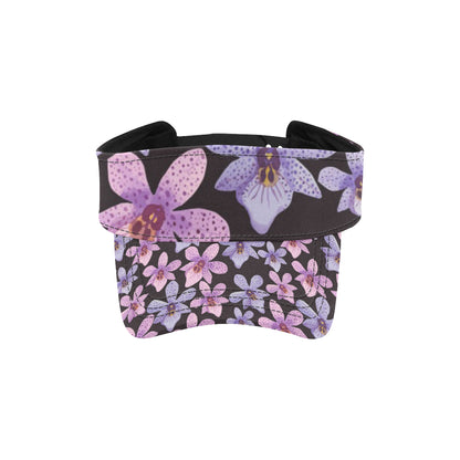 Orchid Pattern Print Design OR08 Unisex Sun Visor