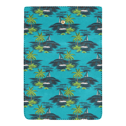 Pacific island Pattern Print Design A01 Women's Trifold Wallet