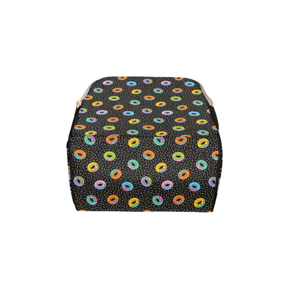 Donut Pattern Print Design DN012 Diaper Bag Backpack