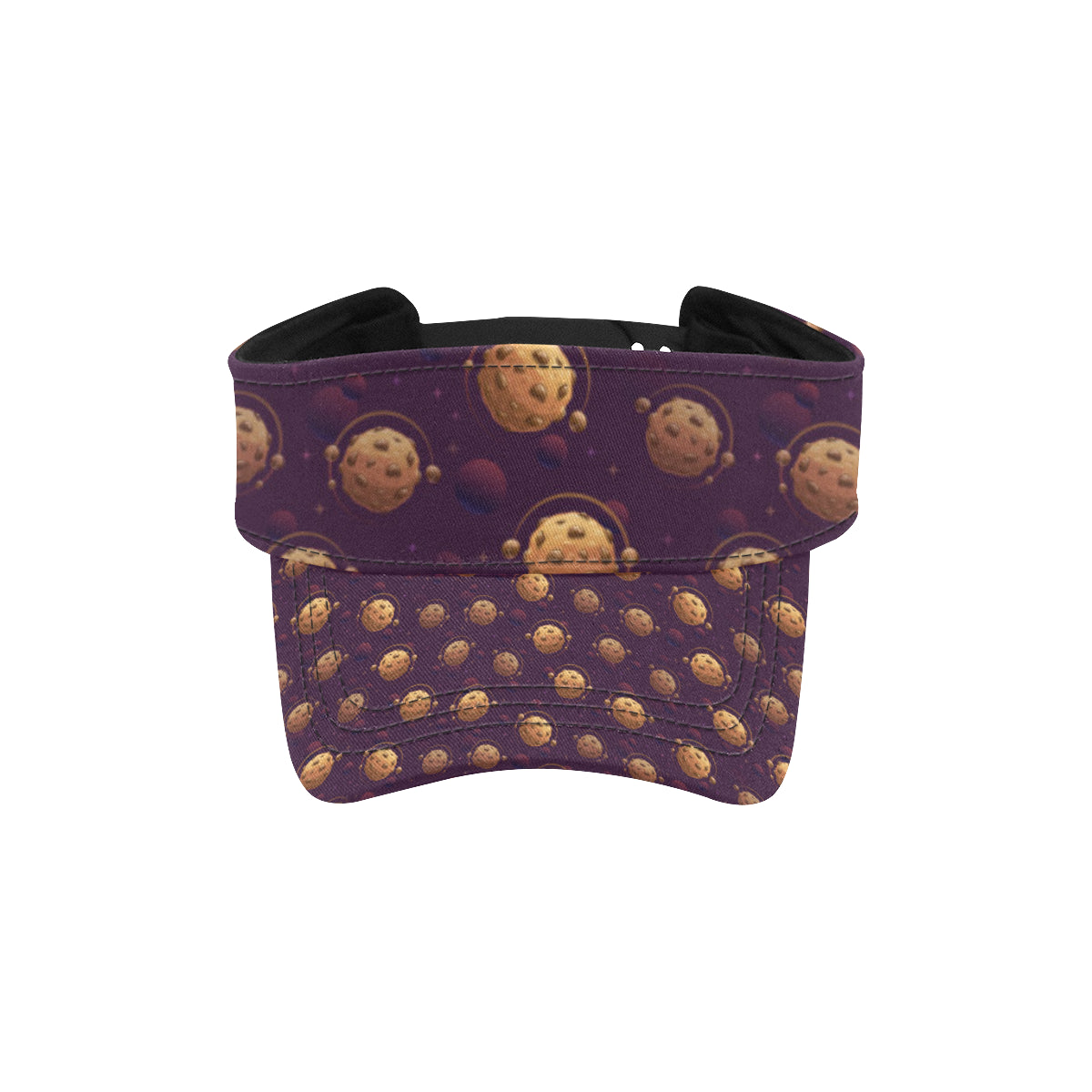 Cookie Pattern Print Design 03 Unisex Sun Visor
