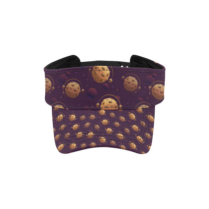 Cookie Pattern Print Design 03 Unisex Sun Visor