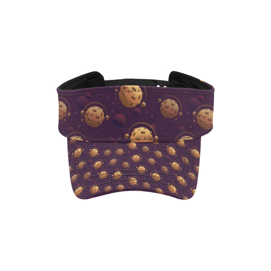 Cookie Pattern Print Design 03 Unisex Sun Visor