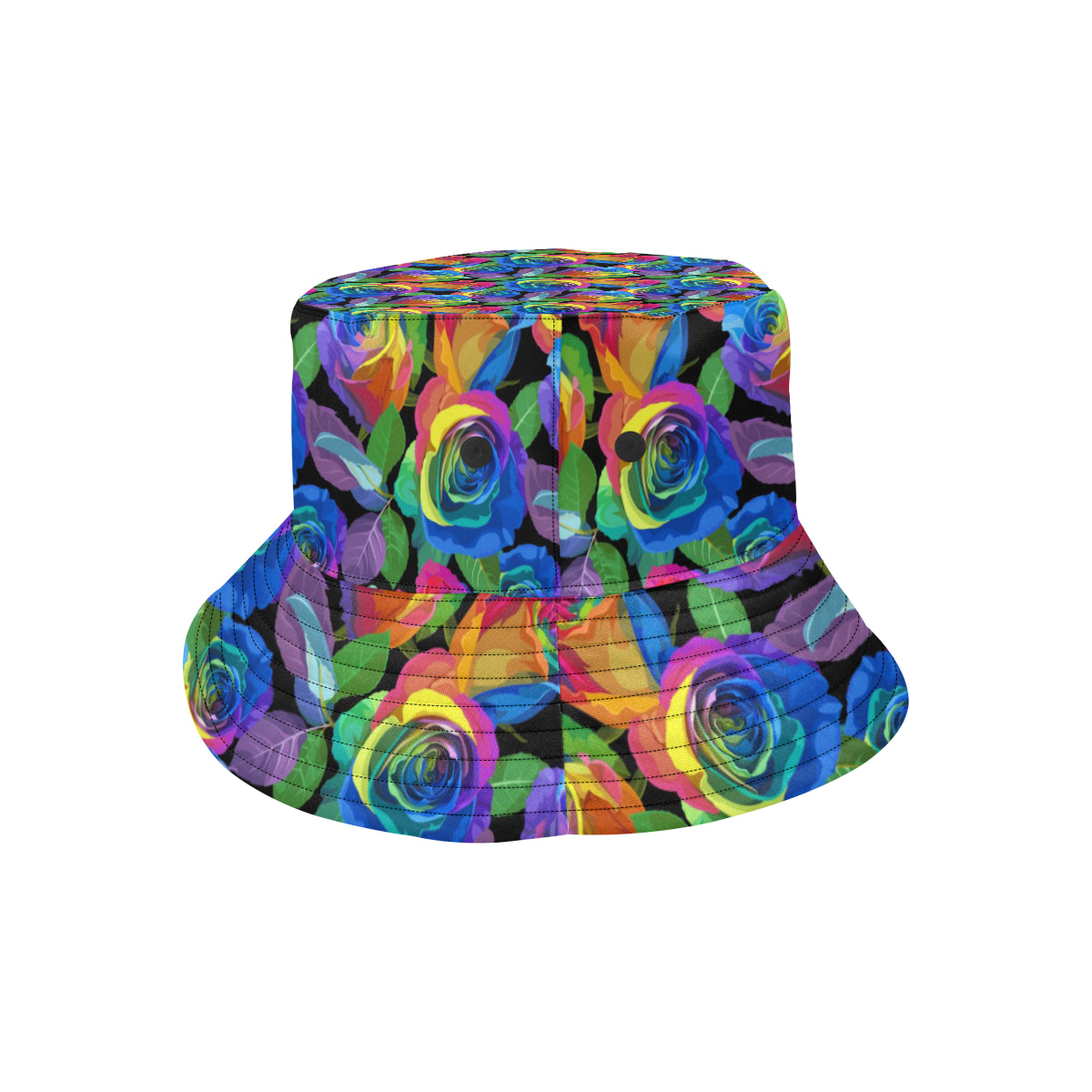 Rose Pattern Print Design RO02 Unisex Bucket Hat