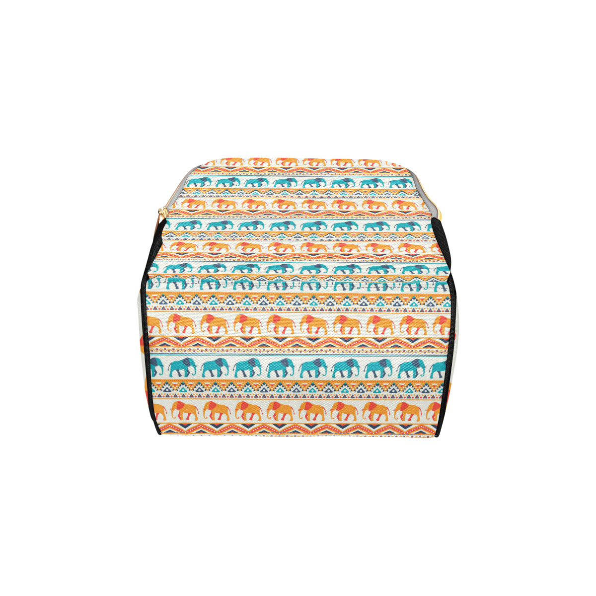 Elephant Aztec Ethnic Print Pattern Diaper Bag Backpack