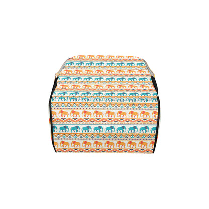 Elephant Aztec Ethnic Print Pattern Diaper Bag Backpack