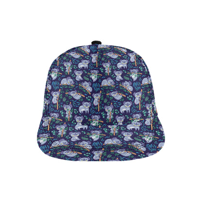 Koala Themed Design Print Snapback Cap