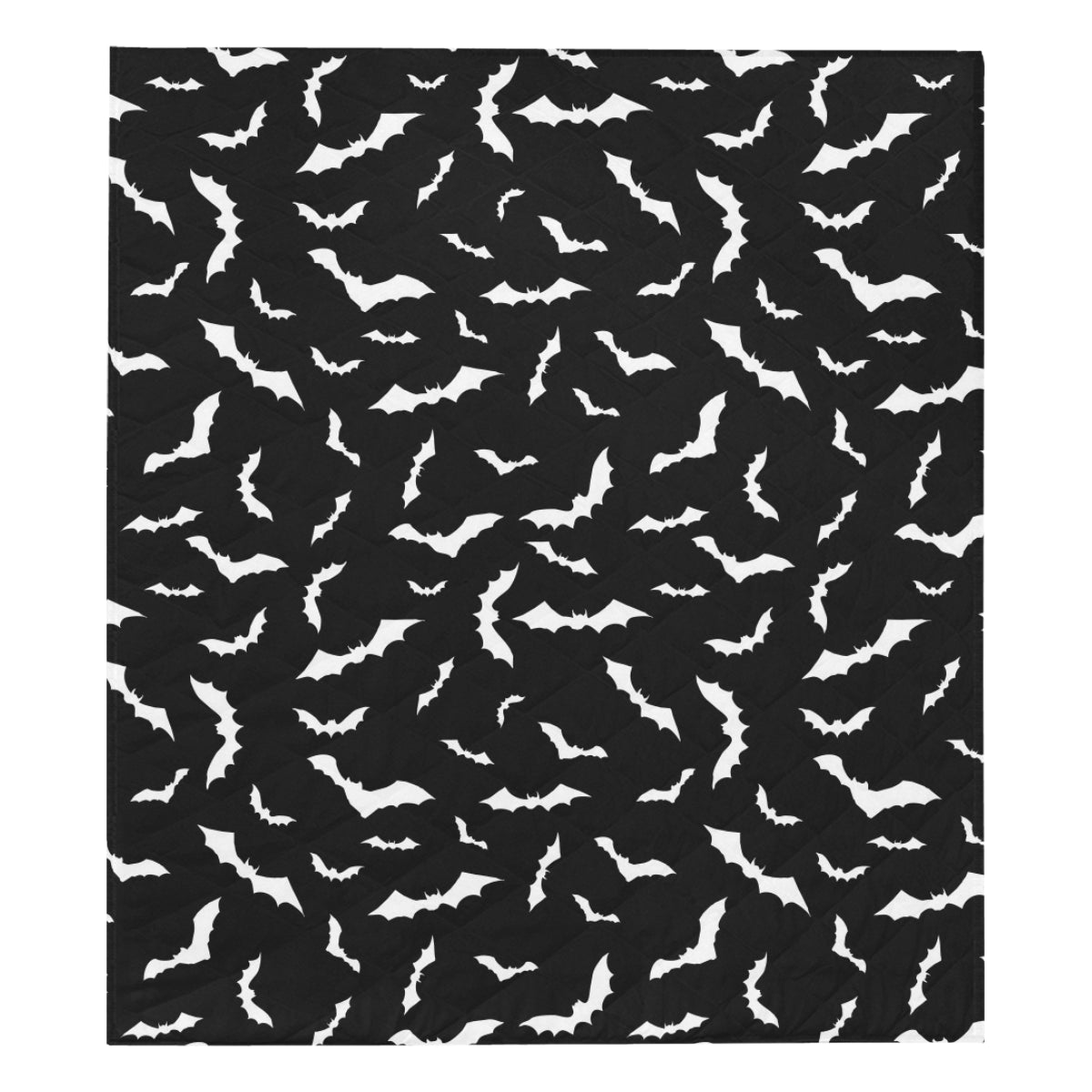 Bat Pattern Print Design 05 Premium Quilt