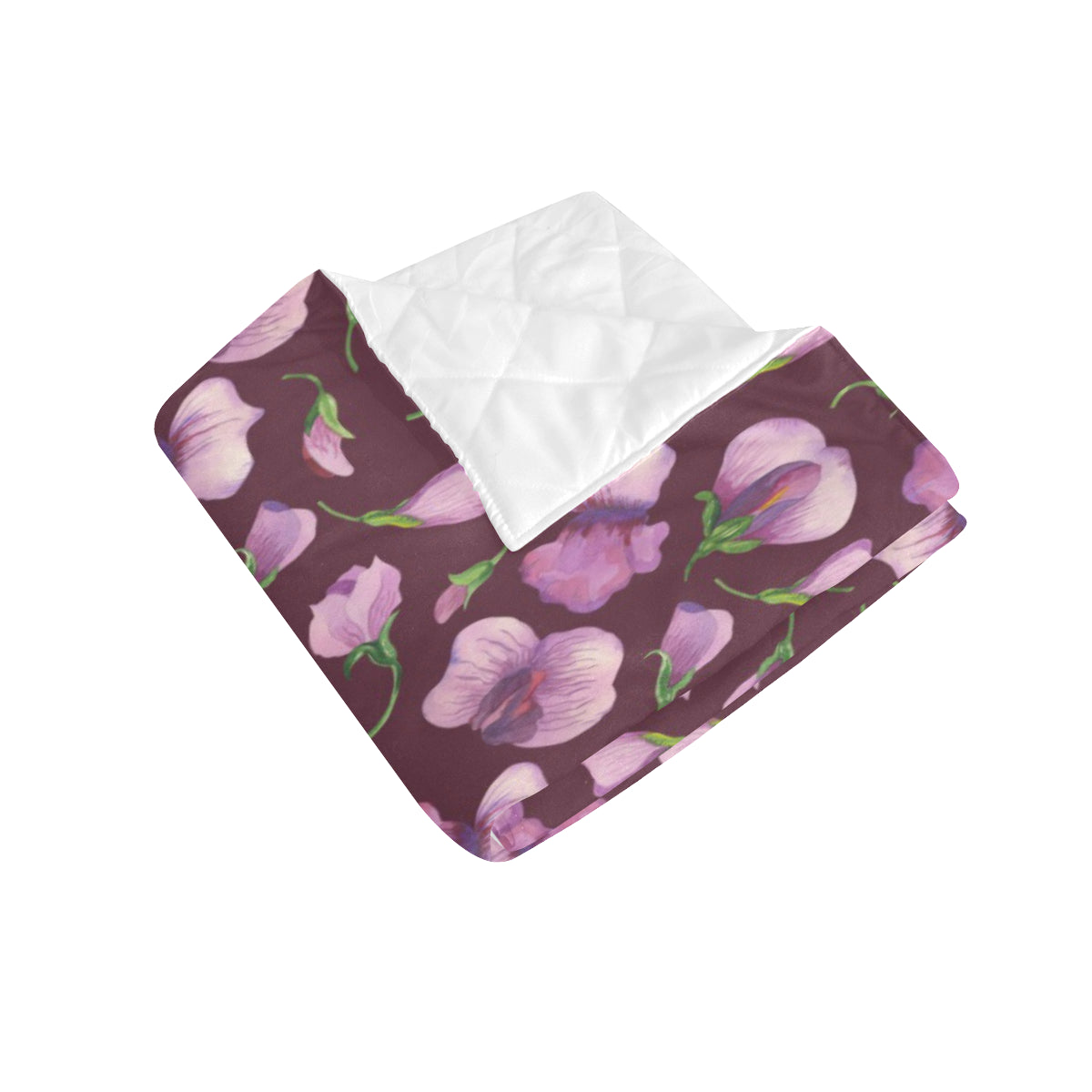 Peony Pattern Print Design PE010 Premium Quilt