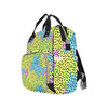 90s Pattern Print Design 2 Diaper Bag Backpack
