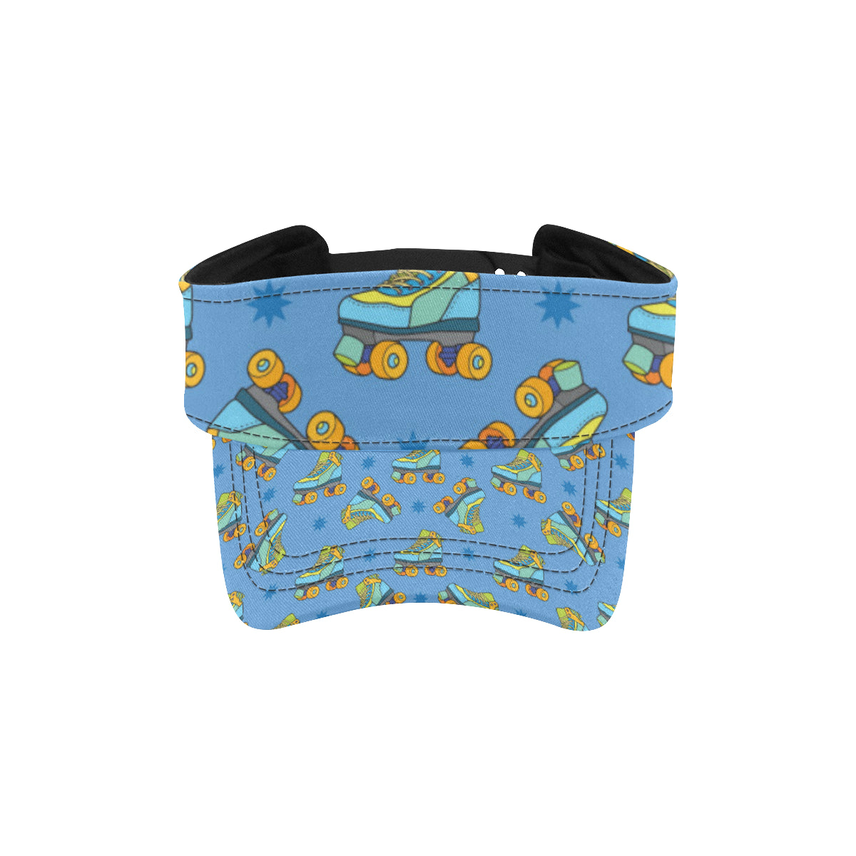 Roller skate Pattern Print Design A04 Unisex Sun Visor