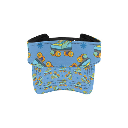 Roller skate Pattern Print Design A04 Unisex Sun Visor