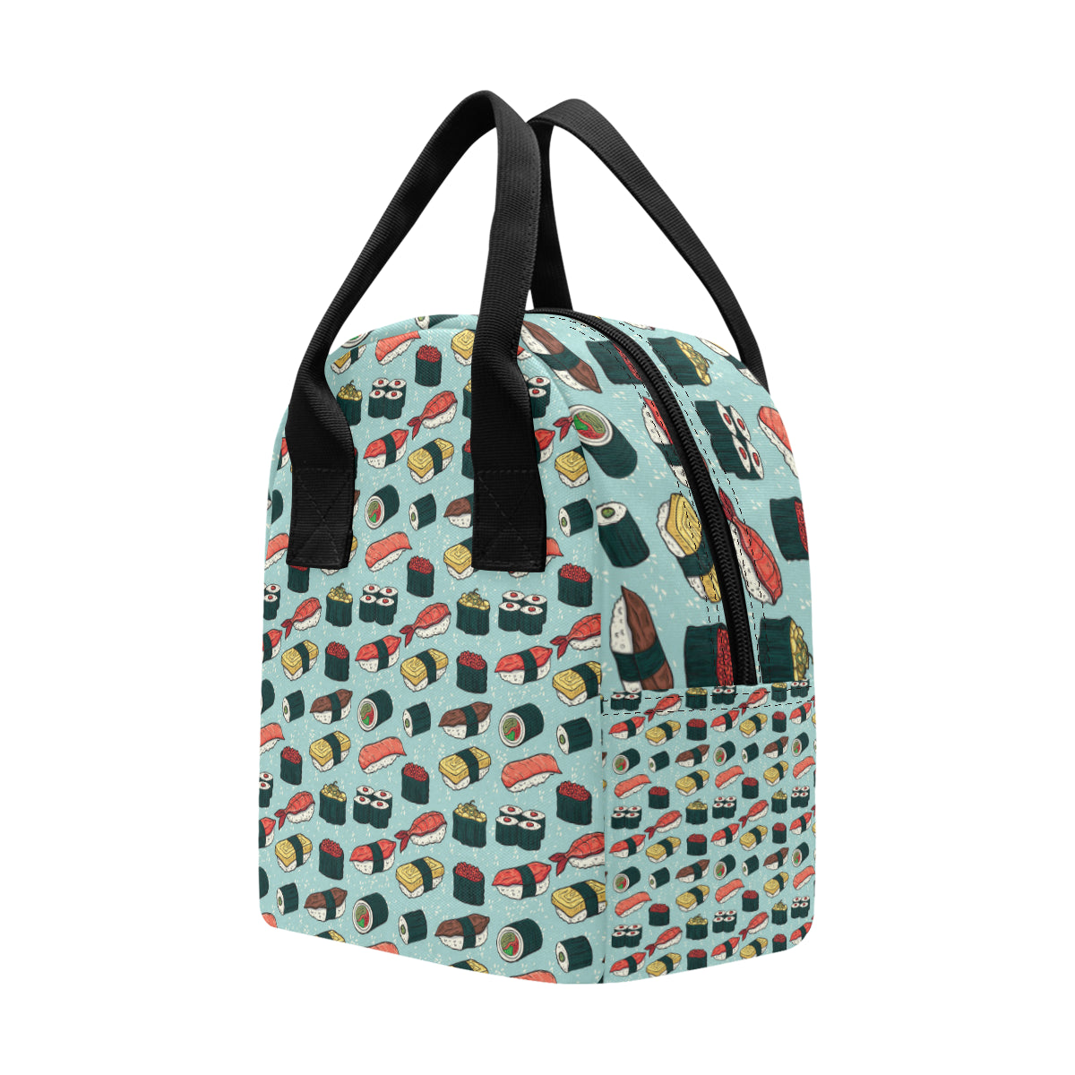 Sushi Pattern Design Insulated Lunch Bag