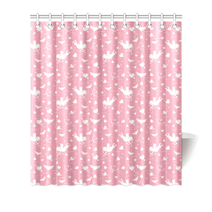 Cupid Pattern Print Design 03 Shower Curtain