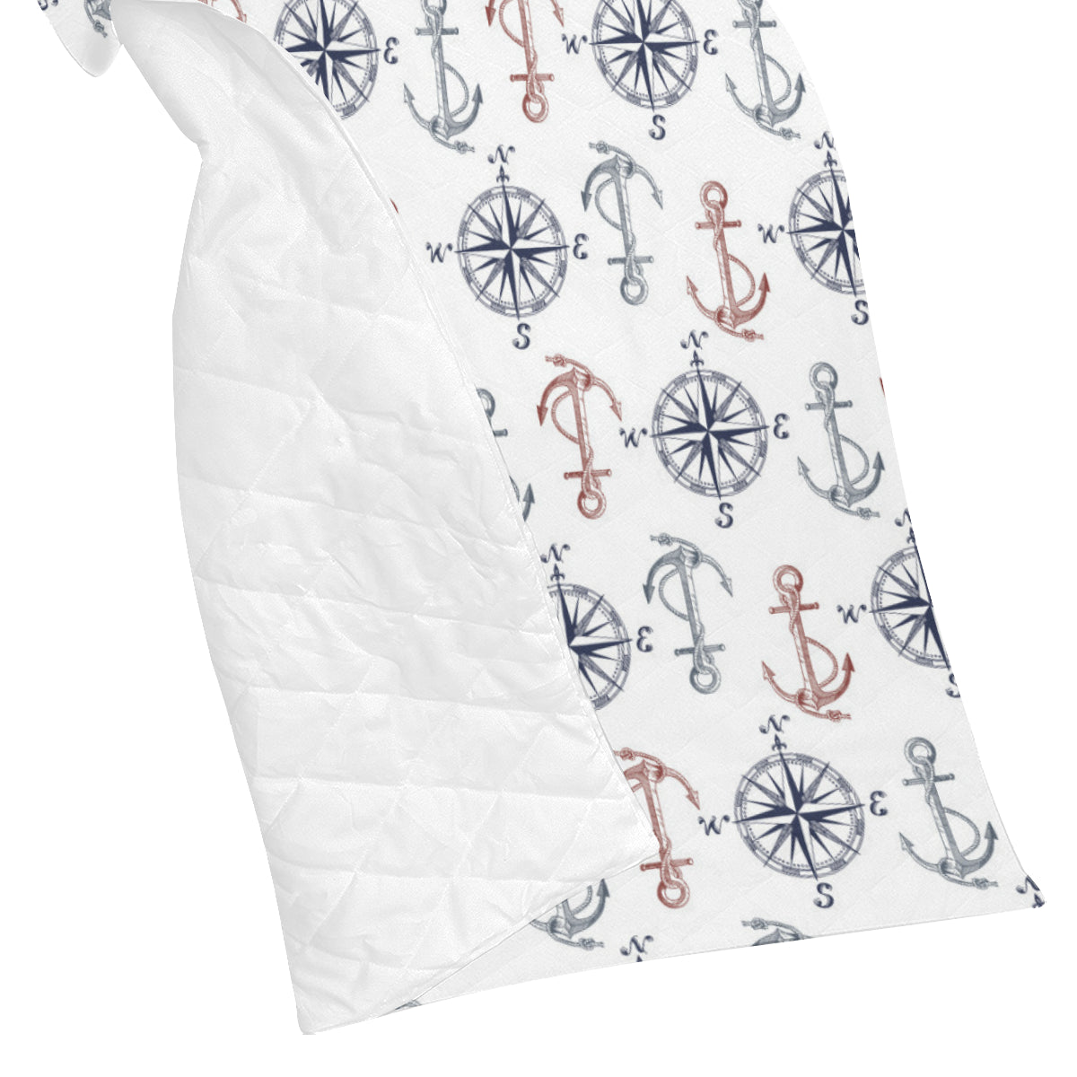 Anchor Pattern Print Design 06 Premium Quilt