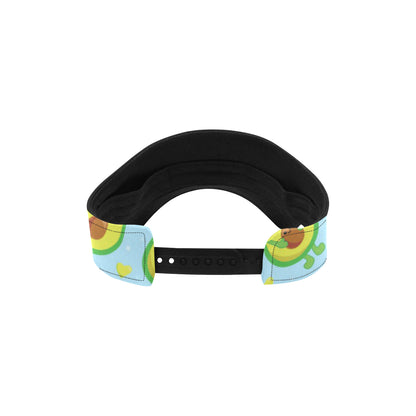 Avocado Pattern Print Design AC09 Unisex Sun Visor