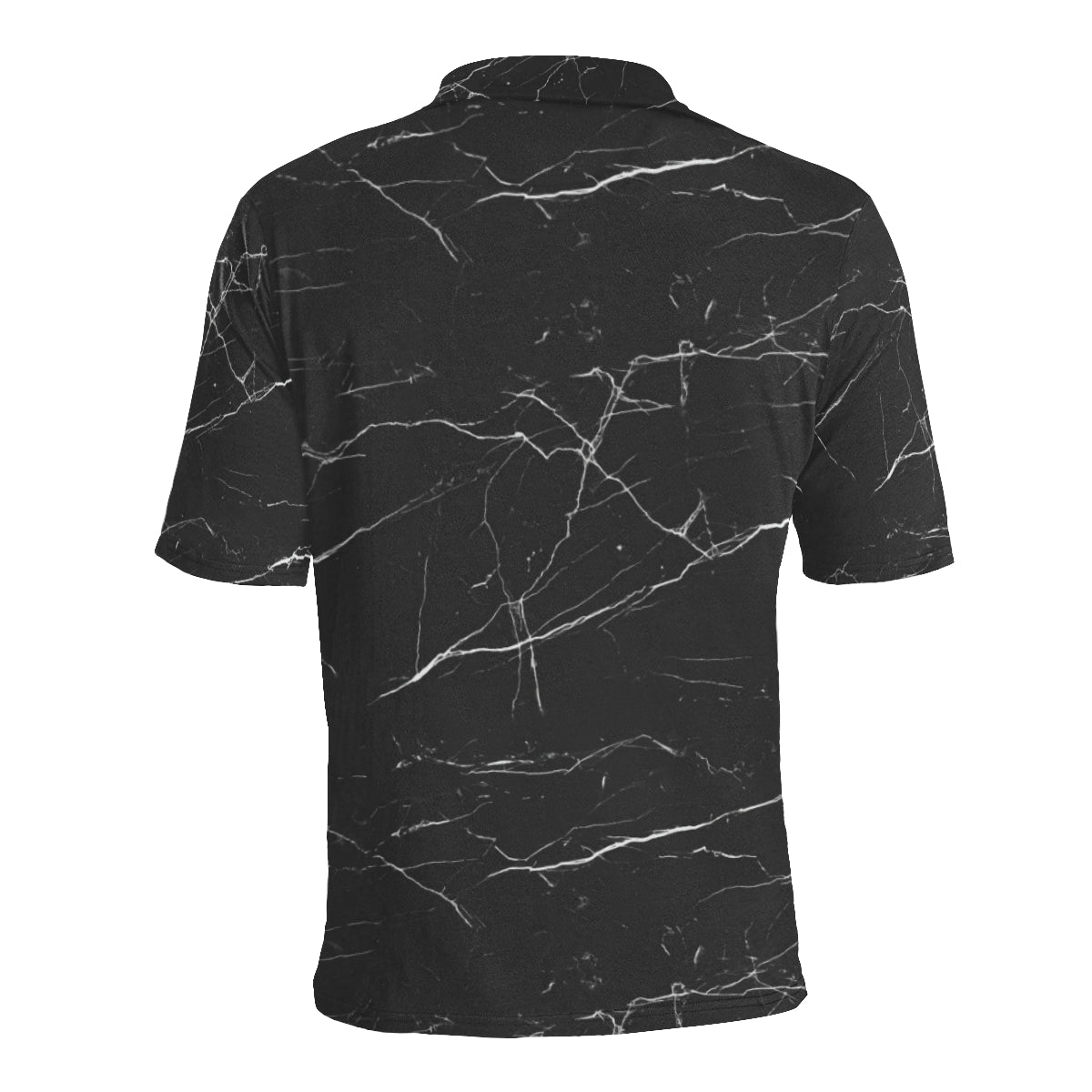 Marble Pattern Print Design 04 Men Polo Shirt