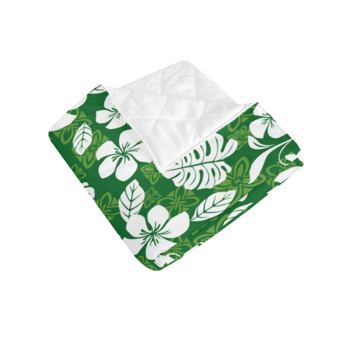 Hawaiian Themed Pattern Print Design H016 Premium Quilt