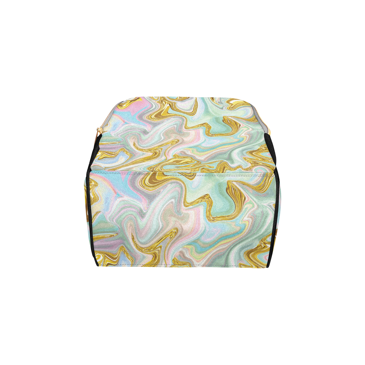 Gold Sweet Marble Diaper Bag Backpack